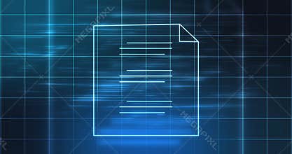 Daily routine to-do checklist animated with blank lines indicating taks, 4K.