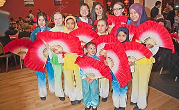 Party at Chinese New Year in Inverness 2014