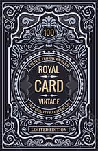 Vintage label for packing or book cover design