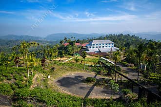 Tea factory in Nuwara Eliya