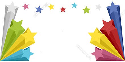 Stars Explosion Banner