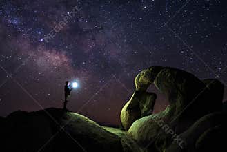 Mobius Arch in Alabama Hills