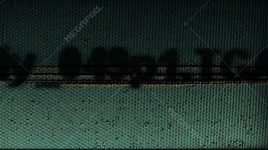 Abstract Background Flashing Error Text