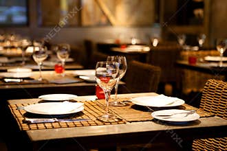 Fine table setting
