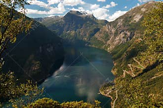 Geiranger Fjord in Norway