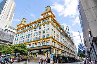 The Downing Centre is a major courthouse complex, It features state government courts, including the Local Court.