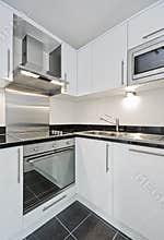 Kitchen in white