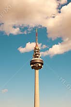 Broadcasting TV tower Torre Espana