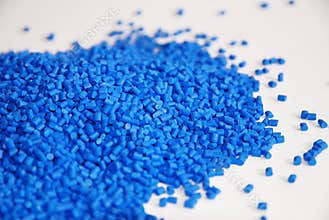 Blue thermoplastic resin