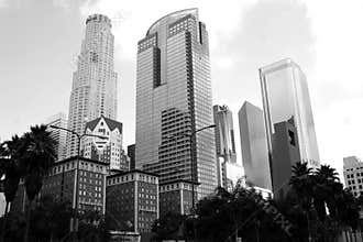 Downtown Los Angeles California Cityscape