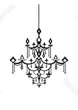Antique chandelier