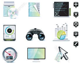 Server administration icons. Part 1