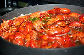 Boiling crawfish