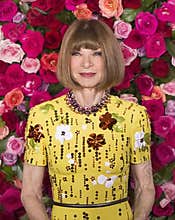 Anna Wintour at the 2018 Tony Awards