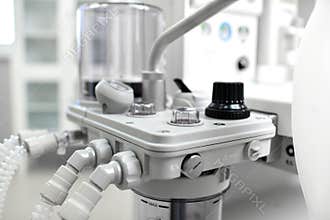 Anaesthetic Machine and Patient Monitoring System Anaesthesia Workstation with the Ventilation Breathing
