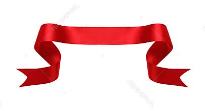 Red silk banner