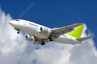 Commercial jet plane