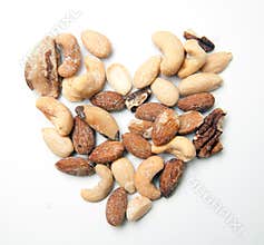 Hard dry food fruit