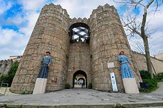 Poble Espanyol in Barcelona, Spain