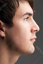 Face in profile