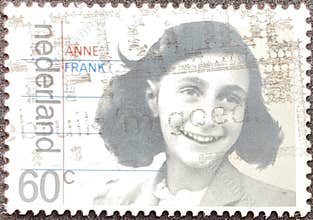 Netherlands 60c Stamp: Commemorating Holocaust Victim and Diarist Anne Frank