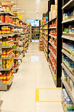 Supermarket Aisle
