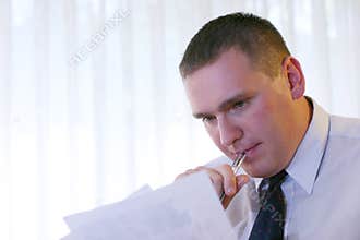 Business People - Contemplation