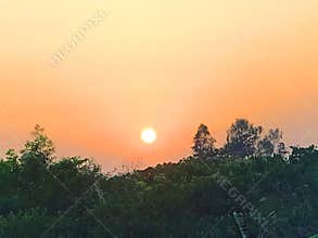 Sunset Beautiful weather Sunsets & sunrises image