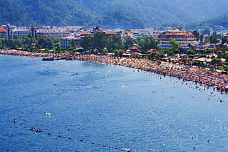 Sea shore in Marmaris