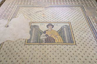 Mosaic in the Sanliurfa museum, Turkey