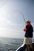 Sea fishing.