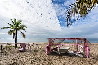 Seascape of Tianya Haijiao Tourist Area, Sanya City