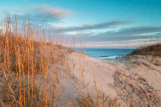 Sand Dune, Sea Oats, Atlantic Ocean
