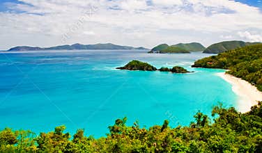 St. John, USVI -Trunk Bay Vista