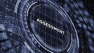 Business, Technology, Internet and network concept. Assessment analysis evaluation measure
