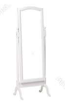 Full length dressing mirror on stand, with path