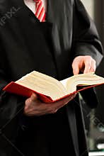 Lawyer with civil law code