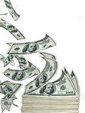 Flying cash