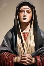 Virgin Mary statue