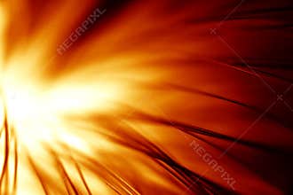 Red hot fiber optic background