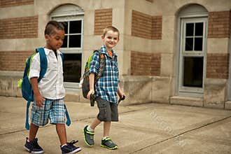 School Yard Walk