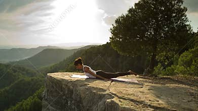 Yoga outside