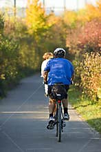 Biking