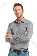 Happy Young Man