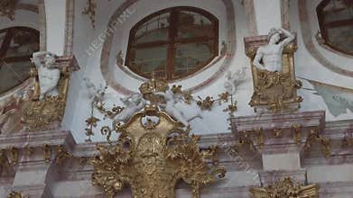 Germany Wurzburg 1st of Jan 2024 UNESCO world heritage Bishop residence