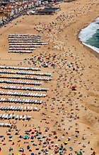 Beach in Nazare Portugal in 2023