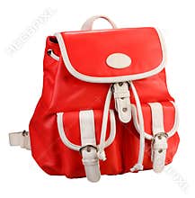 Red backpack