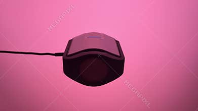 Color Measurement Device in Action: Ensuring Accurate Monitor Calibration. Vertical Video