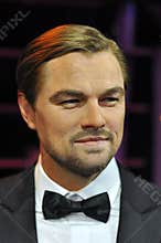 Leonardo DiCaprio wax figurine portrait