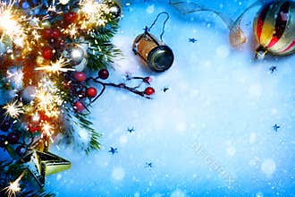 Art Christmas and New year party backgrounds